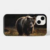 Coque Pour iPhone 14 Étui pour iPhone 14 ours (Verso Horizontal)