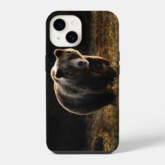 Coque Pour iPhone 14 Étui pour iPhone 14 ours (Verso)
