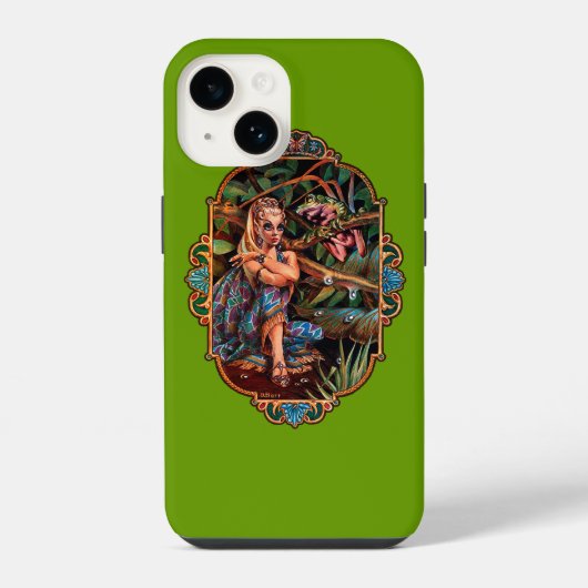 Coque Pour iPhone 14 Étui pour iPhone 7 Princesse Elfe (Verso)