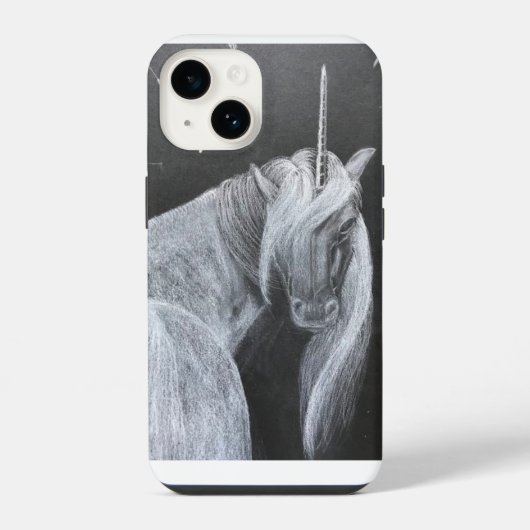 Coque Pour iPhone 14 Étui pour iphone Apple Licorne (Verso)