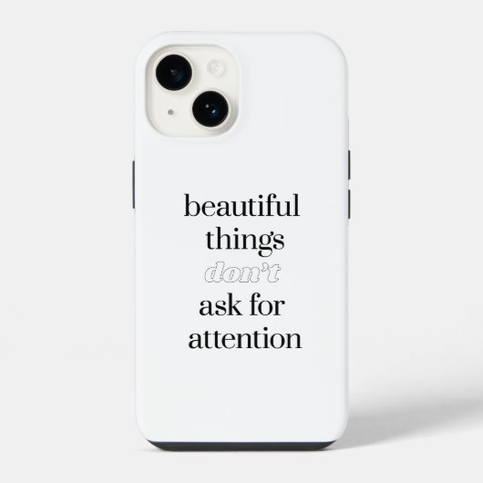 Coque Pour iPhone 14 Étui pour iPhone Beautiful Things (Verso)