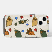 Coque Pour iPhone 14 Étui pour iPhone Camping Rétro (Verso Horizontal)