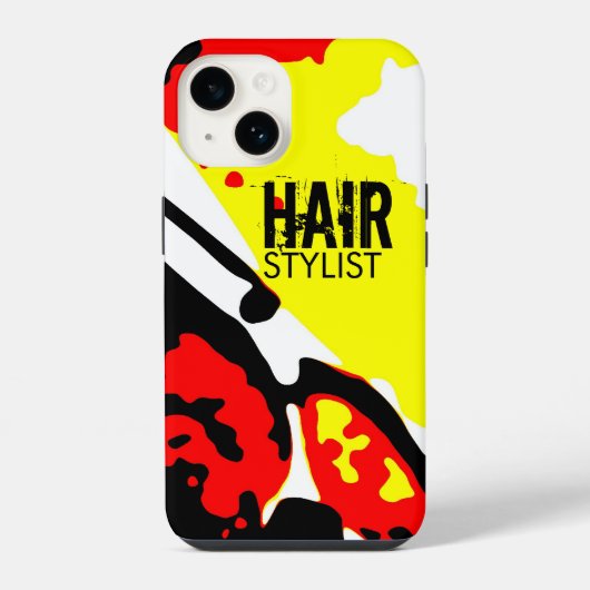 Coque Pour iPhone 14 Étui pour iPhone Case-Mate de coiffeur (Verso)
