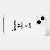 Coque Pour iPhone 14 Étui pour iPhone Dare To Create (Verso Horizontal)
