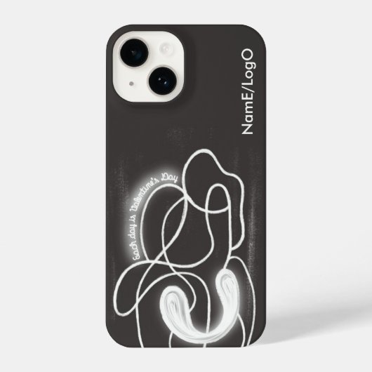 Coque Pour iPhone 14 étui pour iPhone holydays_4_sweet valentine (Verso)