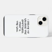 Coque Pour iPhone 14 Étui pour iPhone 'J'écris' (Verso Horizontal)