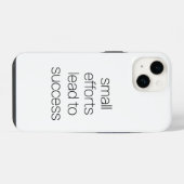 Coque Pour iPhone 14 Étui pour iPhone Small Efforts (Verso Horizontal)