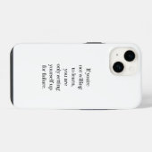 Coque Pour iPhone 14 Étui pour iPhone « Willing To Learn » (Verso Horizontal)