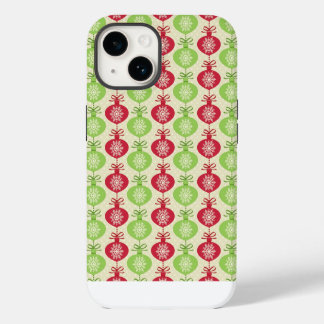 Coque Pour iPhone 14 Étui pour téléphone à décorations de sapin de Noël