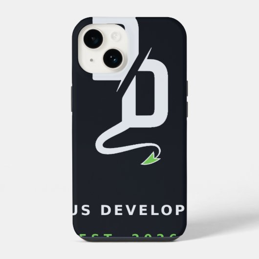 Coque Pour iPhone 14 Étui pour téléphone Devious Developments - Fondé e (Verso)