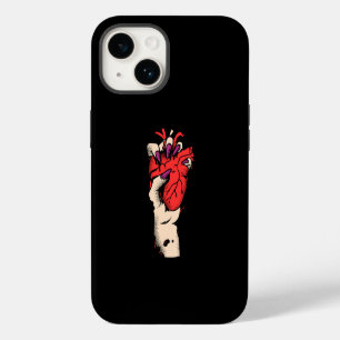 Coque Pour iPhone 14 Étui pour téléphone Floral Skull Étui Gothi pour