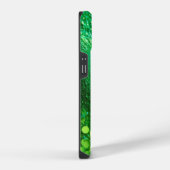 Coque Pour iPhone 14 Étui robuste Lime Green Glitter pour iPhone Mate (Côté droit)