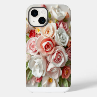 Coque Pour iPhone 14 Étui robuste pour iPhone / iPad à fleurs bohèmes