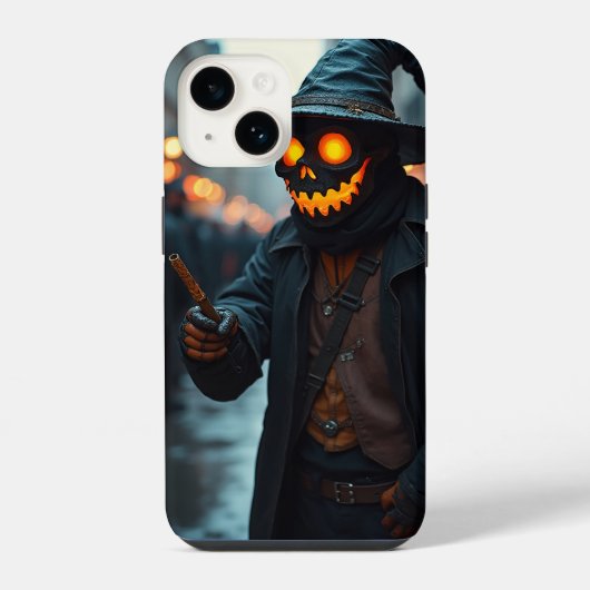 Coque Pour iPhone 14 Étui téléphone Halloween (Verso)