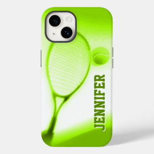 Coque Pour iPhone 14 Étui vert pour iphone pour les sports de balle et