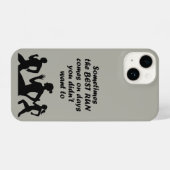 Coque Pour iPhone 14 Exécution du coureur Motivationnelle Inspirationne (Verso Horizontal)