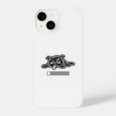 Coque Pour iPhone 14 Exhausted cat (Verso)