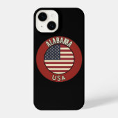 Coque Pour iPhone 14 Explore Alabama - State Adventure  (Verso)