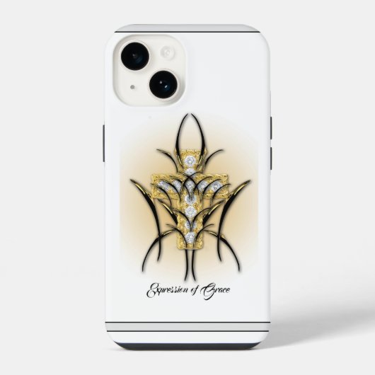 Coque Pour iPhone 14 "Expression de la Grâce", Boîtier Apple iPhone 14 (Verso)