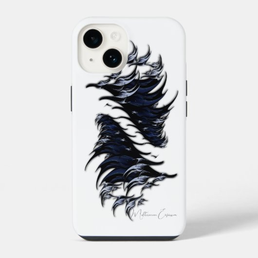 Coque Pour iPhone 14 "Expression méditerranéenne", Coque iPhone 14 (Verso)