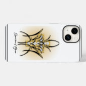Coque Pour iPhone 14 "Expression of Grace", Coque Apple iPhone 14 (Verso (horizontal))