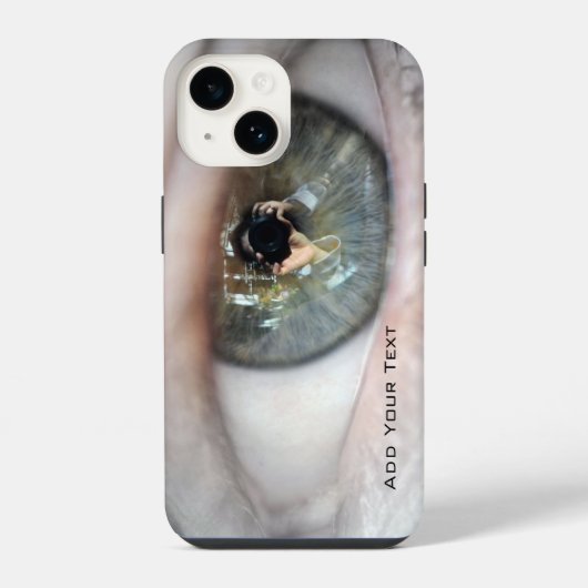 Coque Pour iPhone 14 Eye-Macro par Shirley Taylor (Verso)
