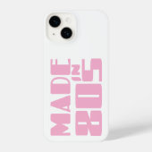 Coque Pour iPhone 14 Fait dans les années 80 (Verso)