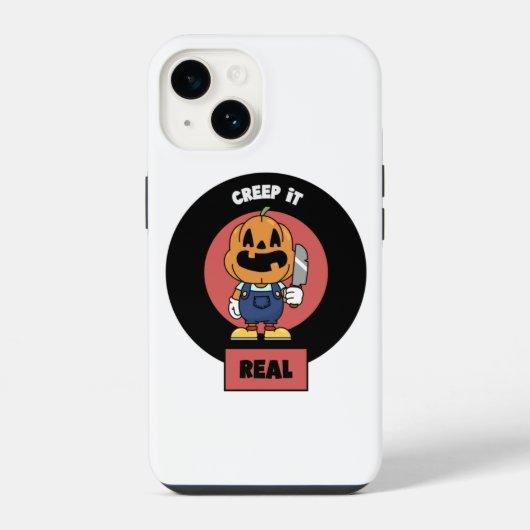 Coque Pour iPhone 14 Faites-le vraiment effrayant  (Verso)