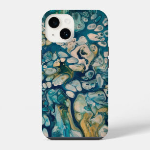 Coque Pour iPhone 14 Fantaisie Abstraite Sous-Marine