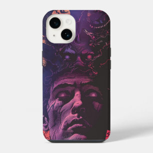 Coque Pour iPhone 14 Fantastique Sombre Lovecraftien