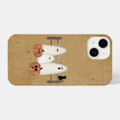 Coque Pour iPhone 14 Fantômes de pays (Verso Horizontal)