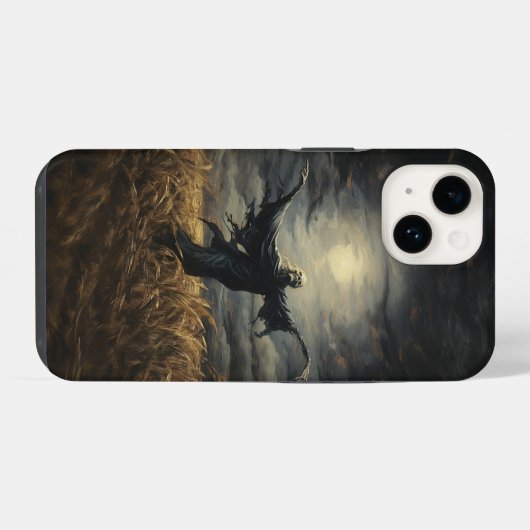 Coque Pour iPhone 14 Faucheuse (Verso Horizontal)