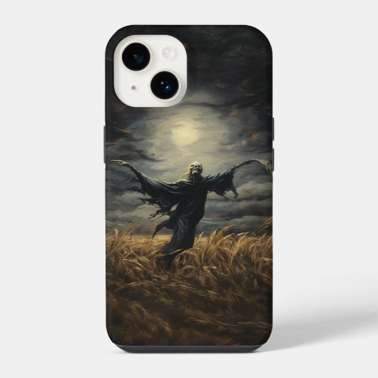 Coque Pour iPhone 14 Faucheuse (Verso)