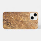 Coque Pour iPhone 14 Faux Golden Strokes (Verso Horizontal)