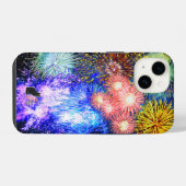 Coque Pour iPhone 14 Feu d'artifice (Verso Horizontal)