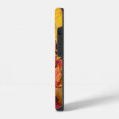 Coque Pour iPhone 14 Feuilles d'automne Personnaliser Nom ou Texte (Côté gauche)