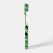 Coque Pour iPhone 14 Feuilles de bananes tropicales vertes (Côté gauche)