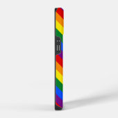 Coque Pour iPhone 14 Fierté arc-en-ciel (Côté droit)