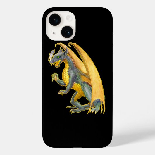 Coque Pour iPhone 14 Fire Breathing Dragon iPhone 6 Coque (Verso)