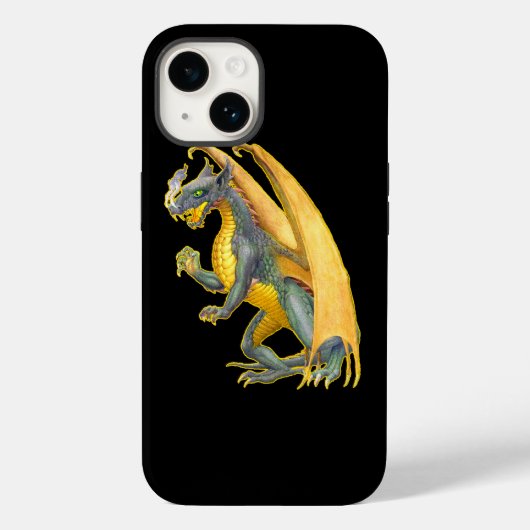 Coque Pour iPhone 14 Fire Breathing Dragon iPhone 6 Coque (Verso)