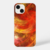 Coque Pour iPhone 14 Firestorm Nova Art Abstrait (Verso)