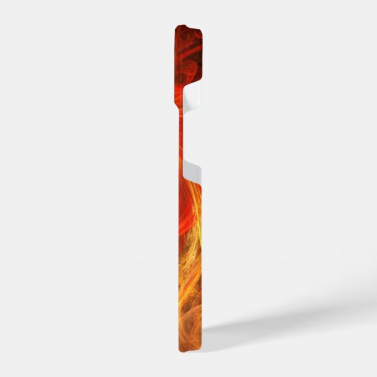 Coque Pour iPhone 14 Firestorm Nova Art Abstrait (Côté gauche)