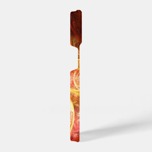 Coque Pour iPhone 14 Firestorm Nova Art Abstrait (Côté droit)