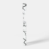 Coque Pour iPhone 14 Fissures noires (Côté gauche)