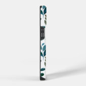 Coque Pour iPhone 14 Fleur boho monogramme (Côté droit)