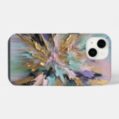 Coque Pour iPhone 14 Fleur cosmique (Verso Horizontal)