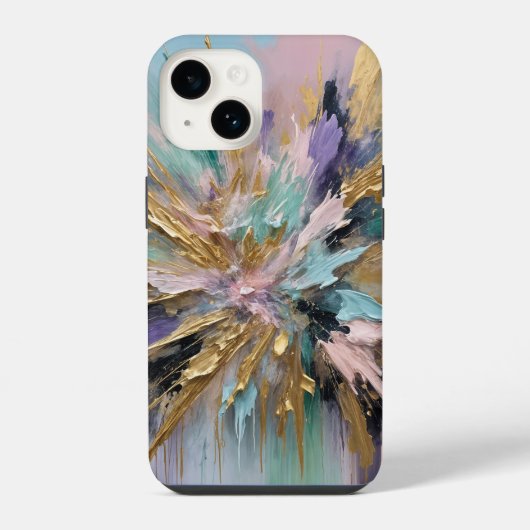 Coque Pour iPhone 14 Fleur cosmique (Verso)