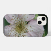 Coque Pour iPhone 14 Fleur de Mûre Macro (Verso Horizontal)