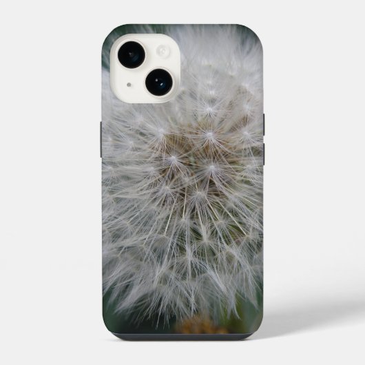 Coque Pour iPhone 14 Fleur de Pissenlit en Graine (Verso)