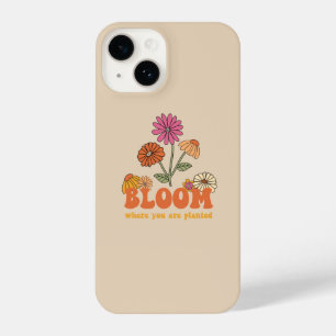 Coque Pour iPhone 14 Fleur Où vous êtes planté